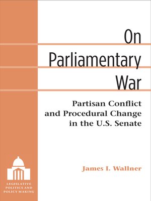 cover image of On Parliamentary War